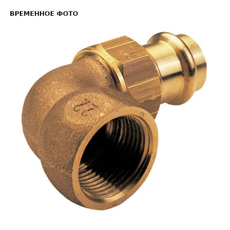 Угол 90° В-пресс IBP разборный 22 мм х 1 бронза P4096G02208000
