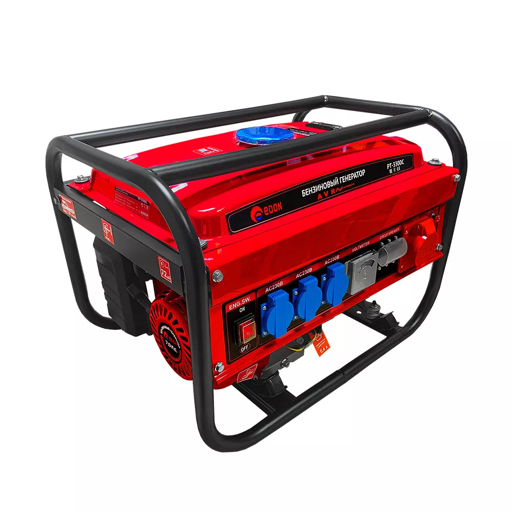 Генератор бензиновый Edon PT-3300C 3.3 кВт 220/380 В PT-3300C