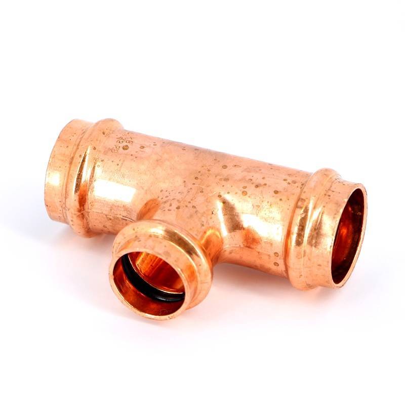 Тройник пресс IBP >B< Press 28х22х28 мм медь P5130 02822028