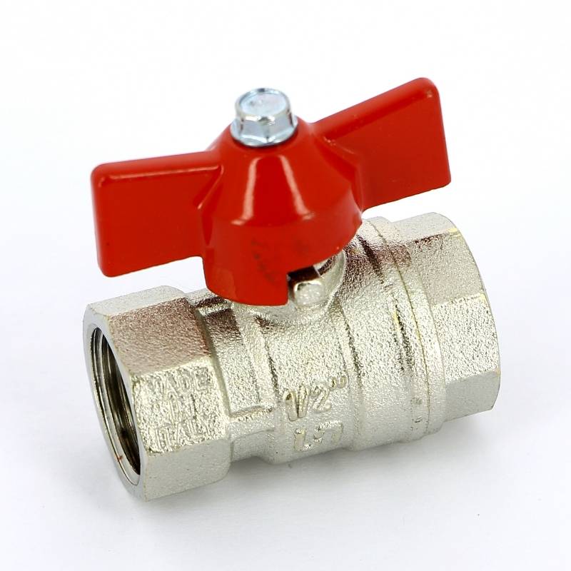 Кран шаровой Uni-Fitt VIVO ВВ бабочка 1/2 100T2000