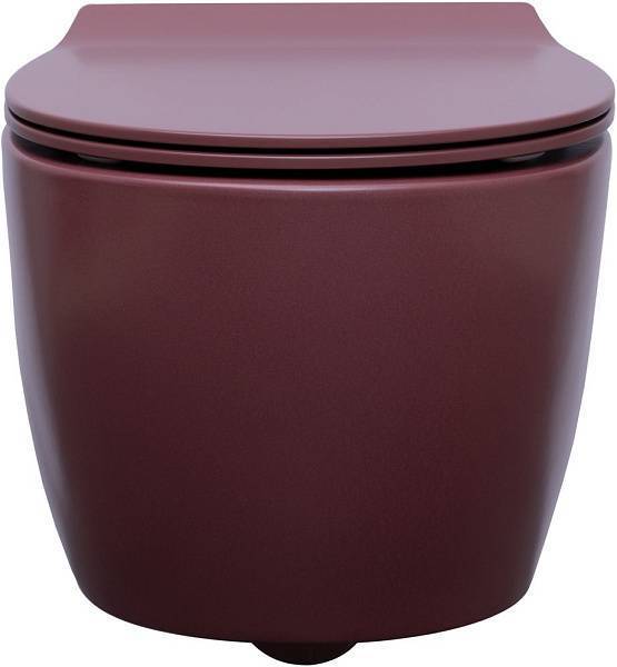 Унитаз подвесной Allen Brau Fantasy 36.3x51x40 см красный 4.11004.BD