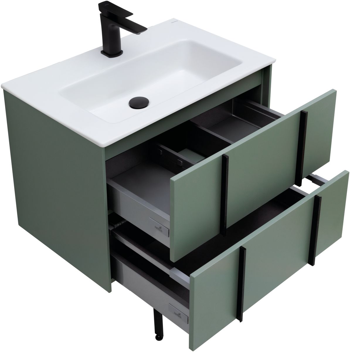 Тумба под раковину Allen Brau Reality 70x46.2x50 см олива 1.32004.CGM