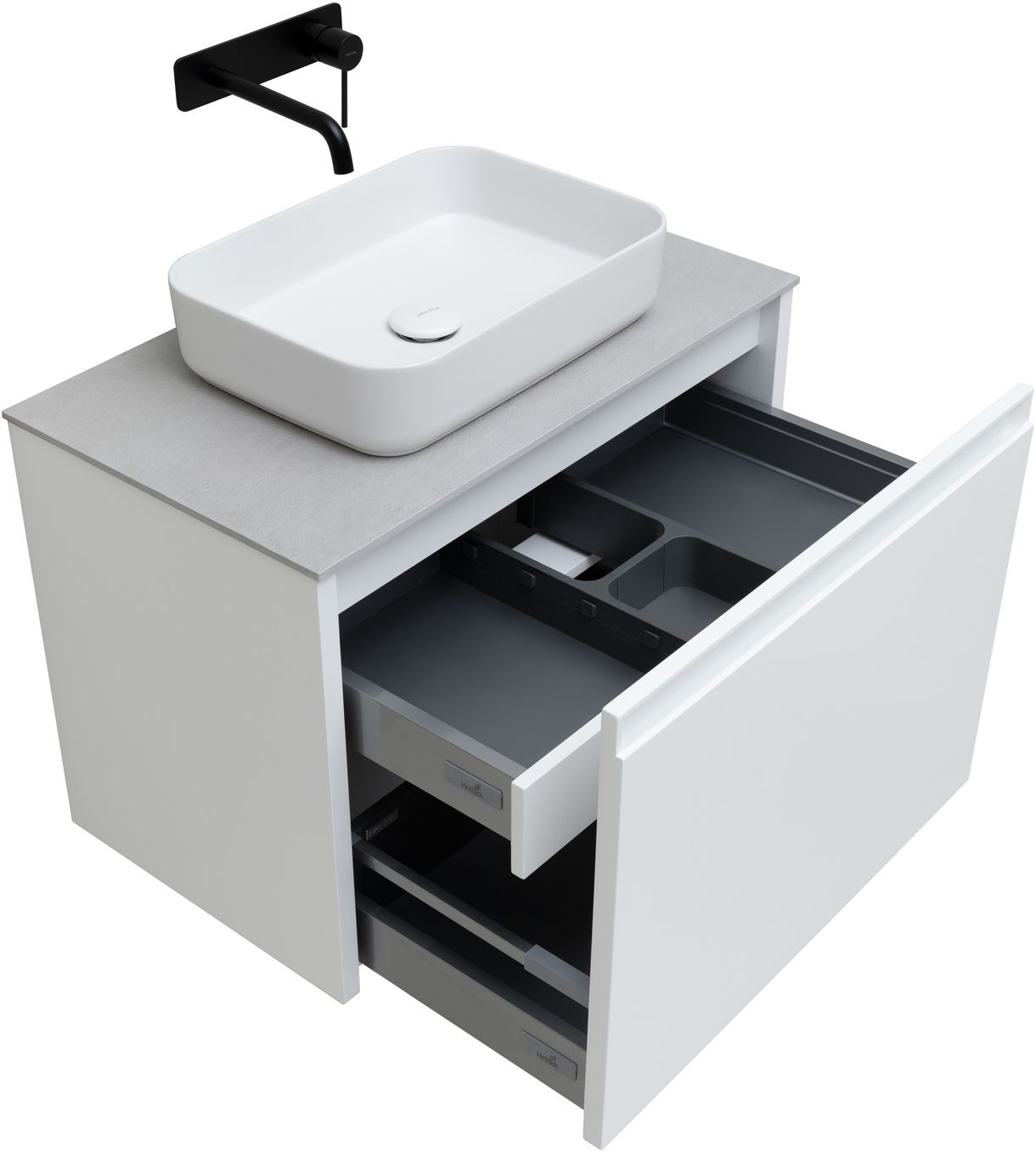 Тумба под раковину Allen Brau Fantasy 80x46x56.8 см белая 1.11002.WM