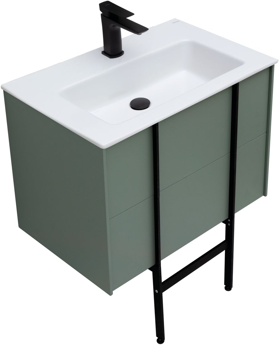 Тумба под раковину Allen Brau Reality 70x46.2x50 см олива 1.32004.CGM