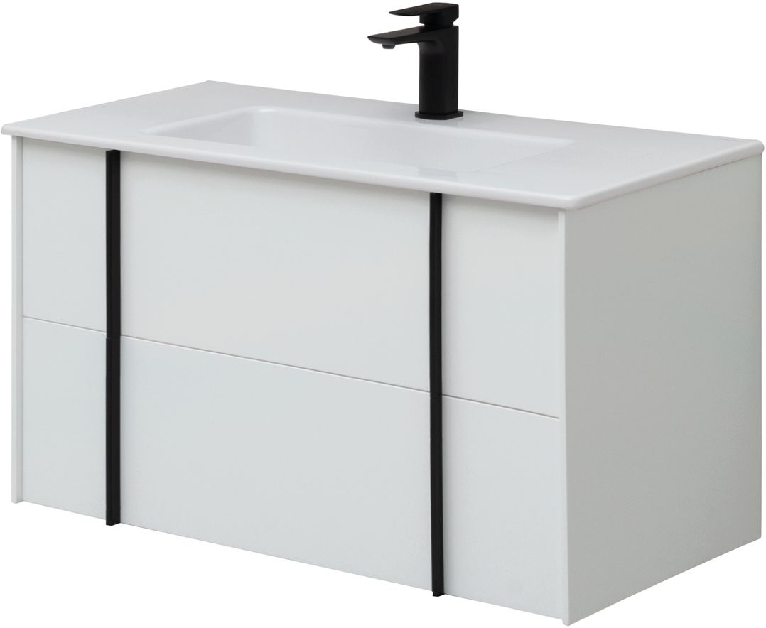 Тумба под раковину Allen Brau Reality 90x46.2x50 см белый 1.32006.WM