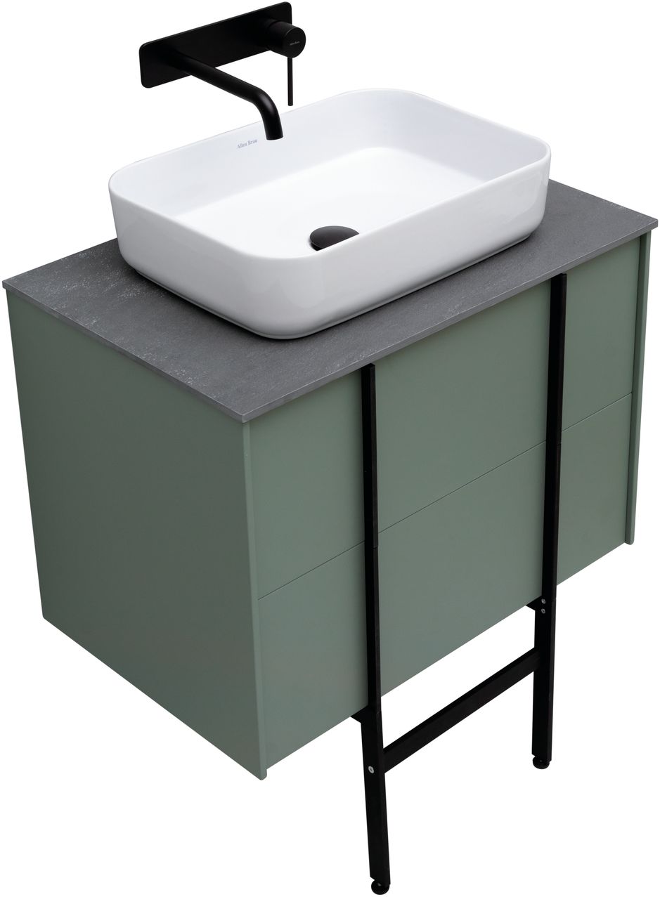 Тумба под раковину Allen Brau Reality 70x46.2x50 см олива 1.32004.CGM