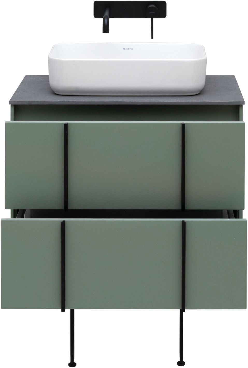 Тумба под раковину Allen Brau Reality 70x46.2x50 см олива 1.32004.CGM