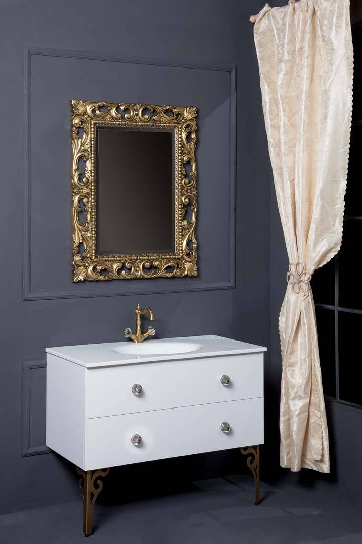 Тумба подвесная Armadi Art Neoart 100х50х48 см белый 831-100-WH