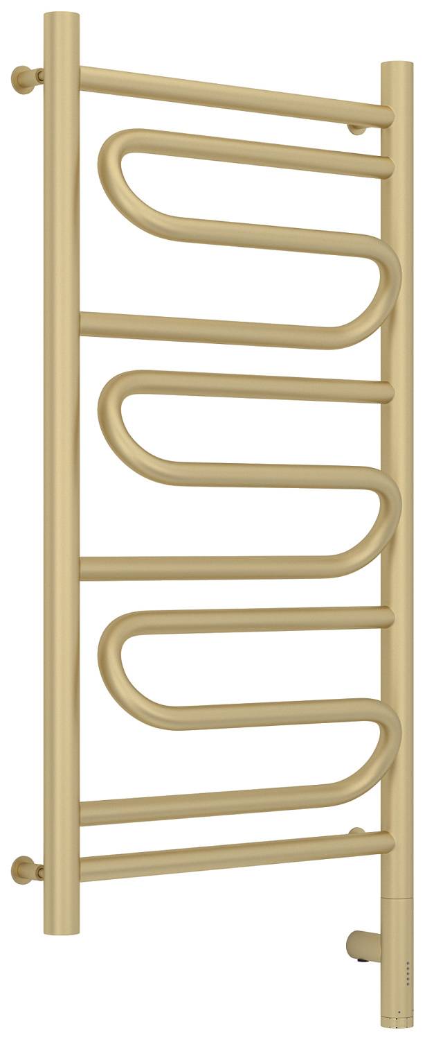 Полотенцесушитель электрический Сунержа Элегия 3.0 432x924 мм правый матовая шампань 022-5819-8040