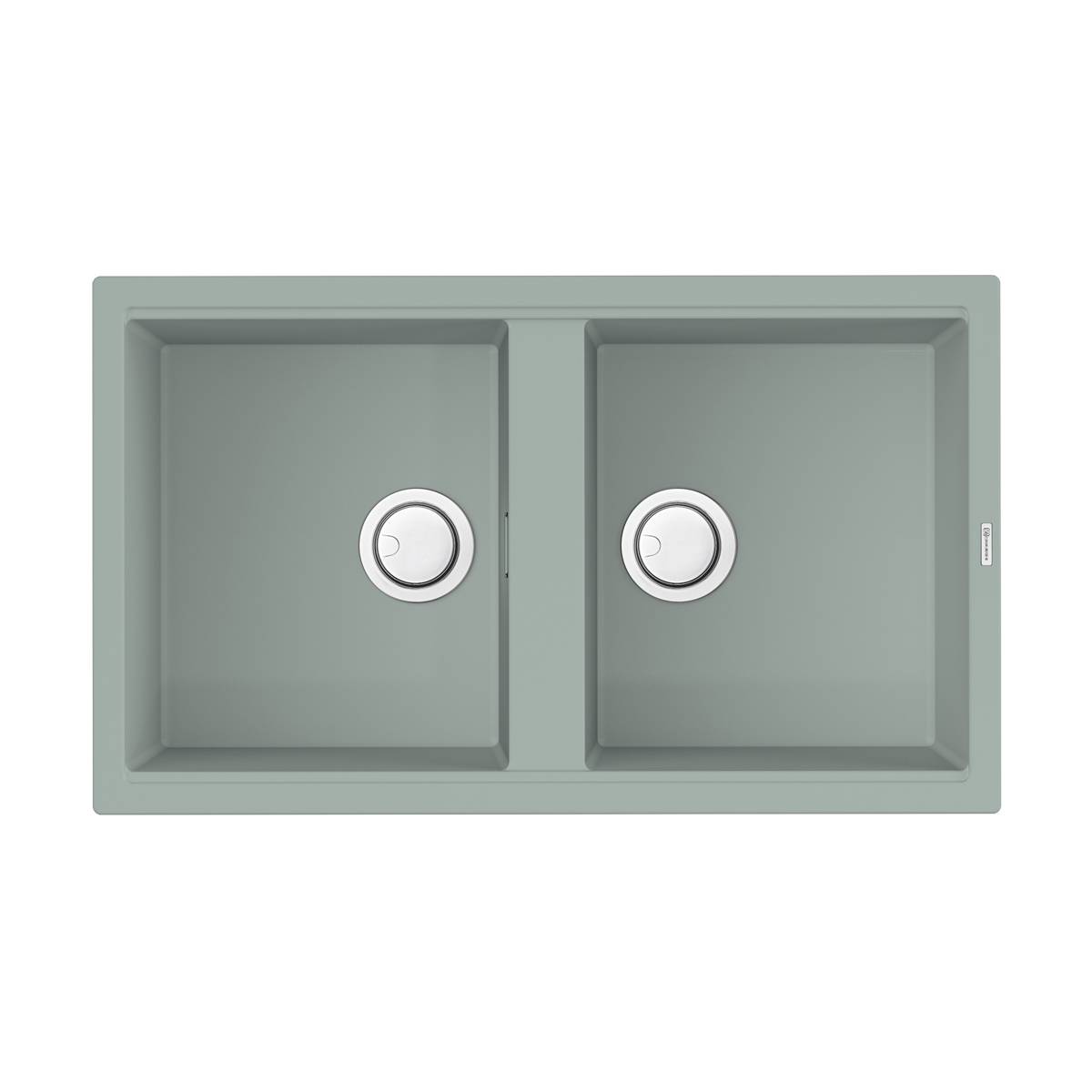 Кухонная мойка OMOIKIRI Kitagawa 86-2-WG Artceramic 86x51 см wind green 4993731