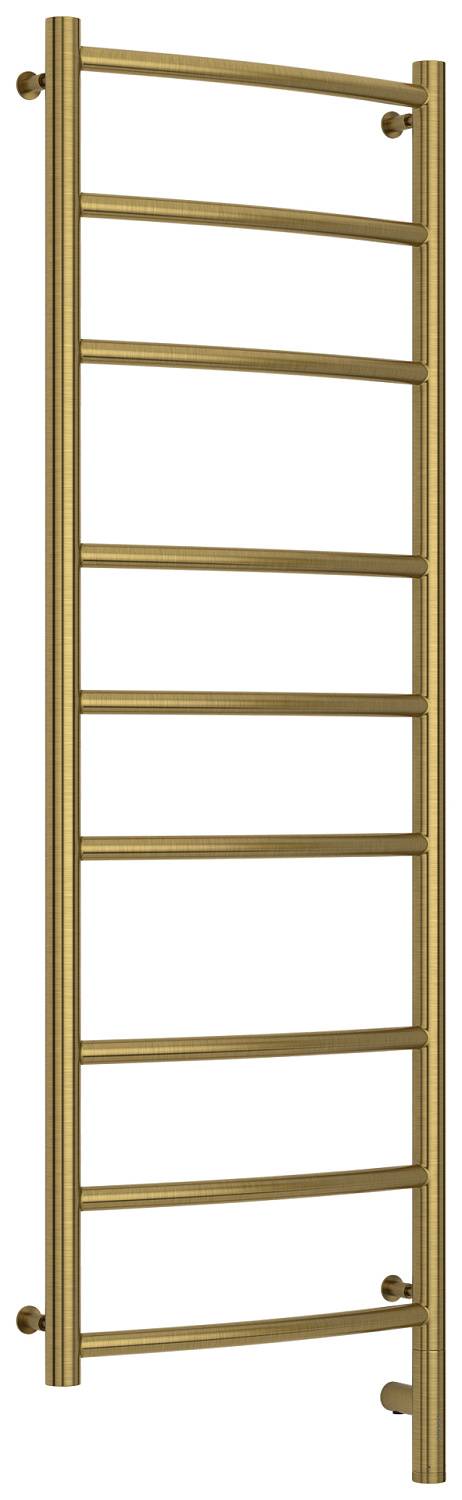 Полотенцесушитель электрический Сунержа Галант 3.0 432x1324 мм правый состаренная латунь 051-5801-1240