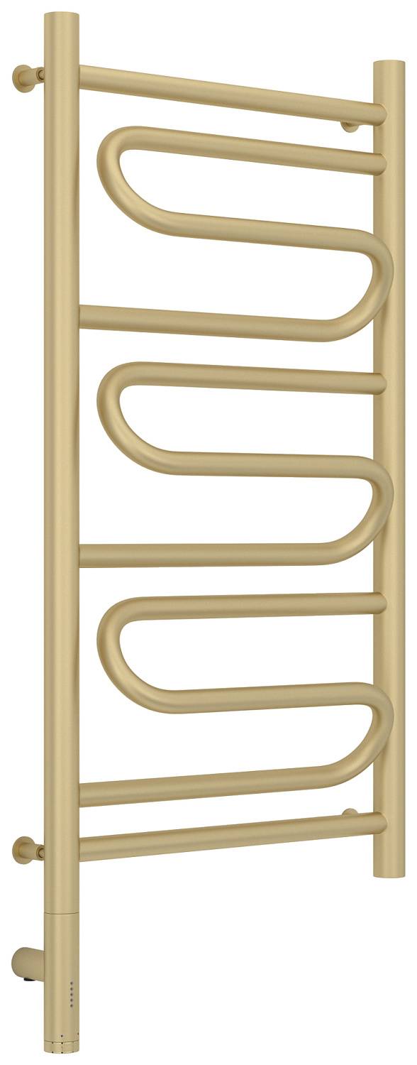 Полотенцесушитель электрический Сунержа Элегия 3.0 432x924 мм левый матовая шампань 022-5818-8040