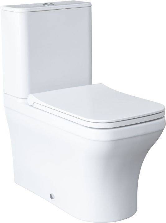 Чаша напольного унитаза Allen Brau Infinity 37.2x54.5x81.2 см белый 4.21012.20