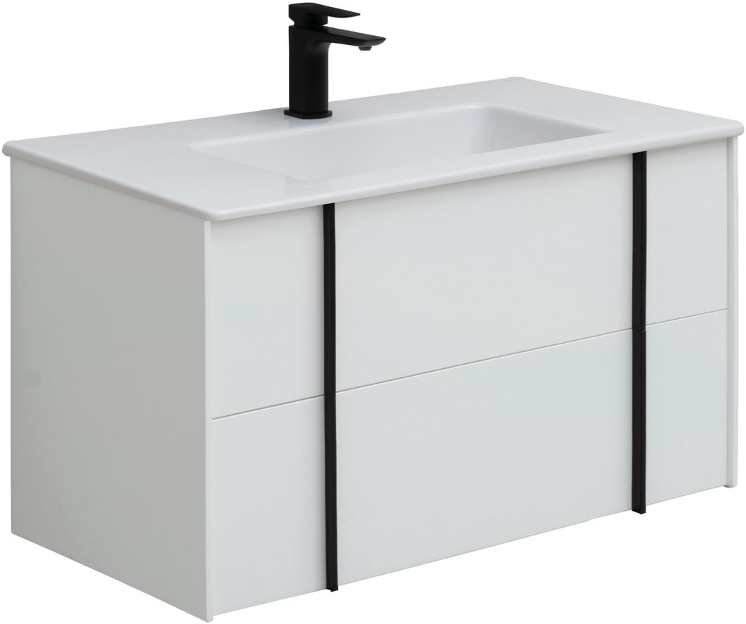 Тумба под раковину Allen Brau Reality 90x46.2x50 см белый 1.32006.WM