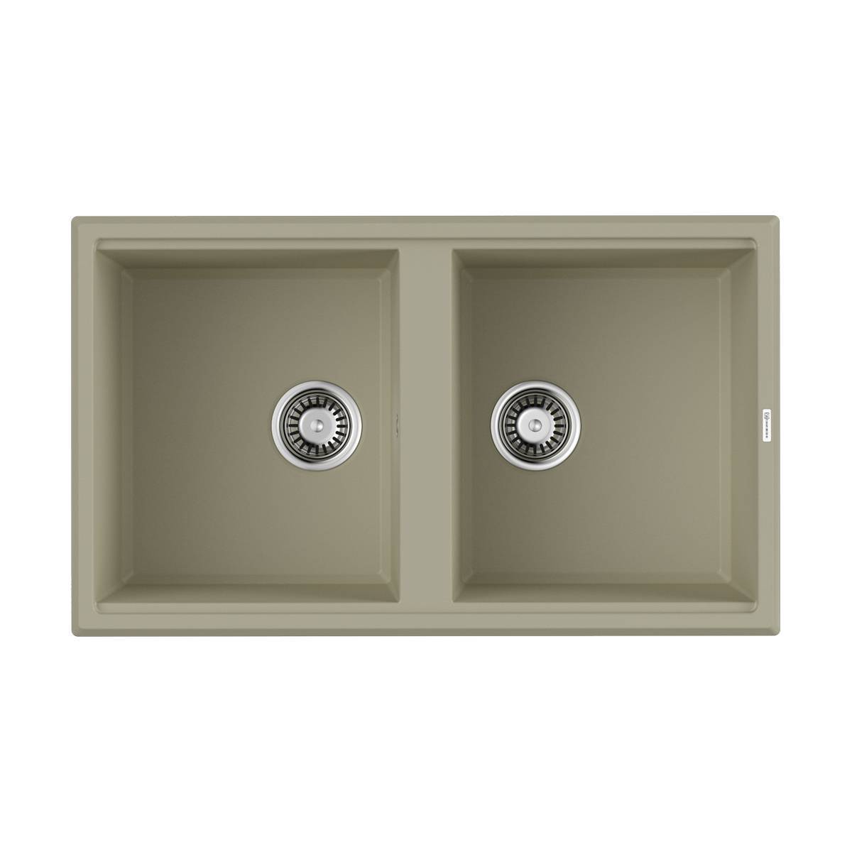 Кухонная мойка Omoikiri Tedori 86-2-BE 86x51 см ваниль 4993925