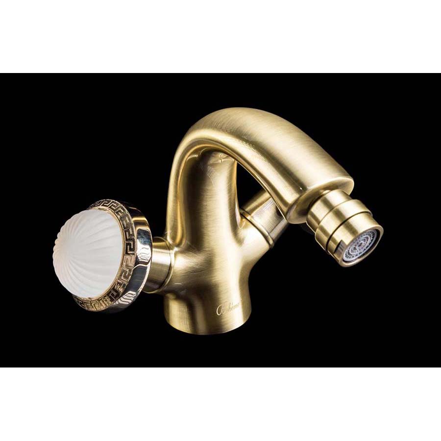 Смеситель для биде Boheme Satine бронза матовая 316-ST