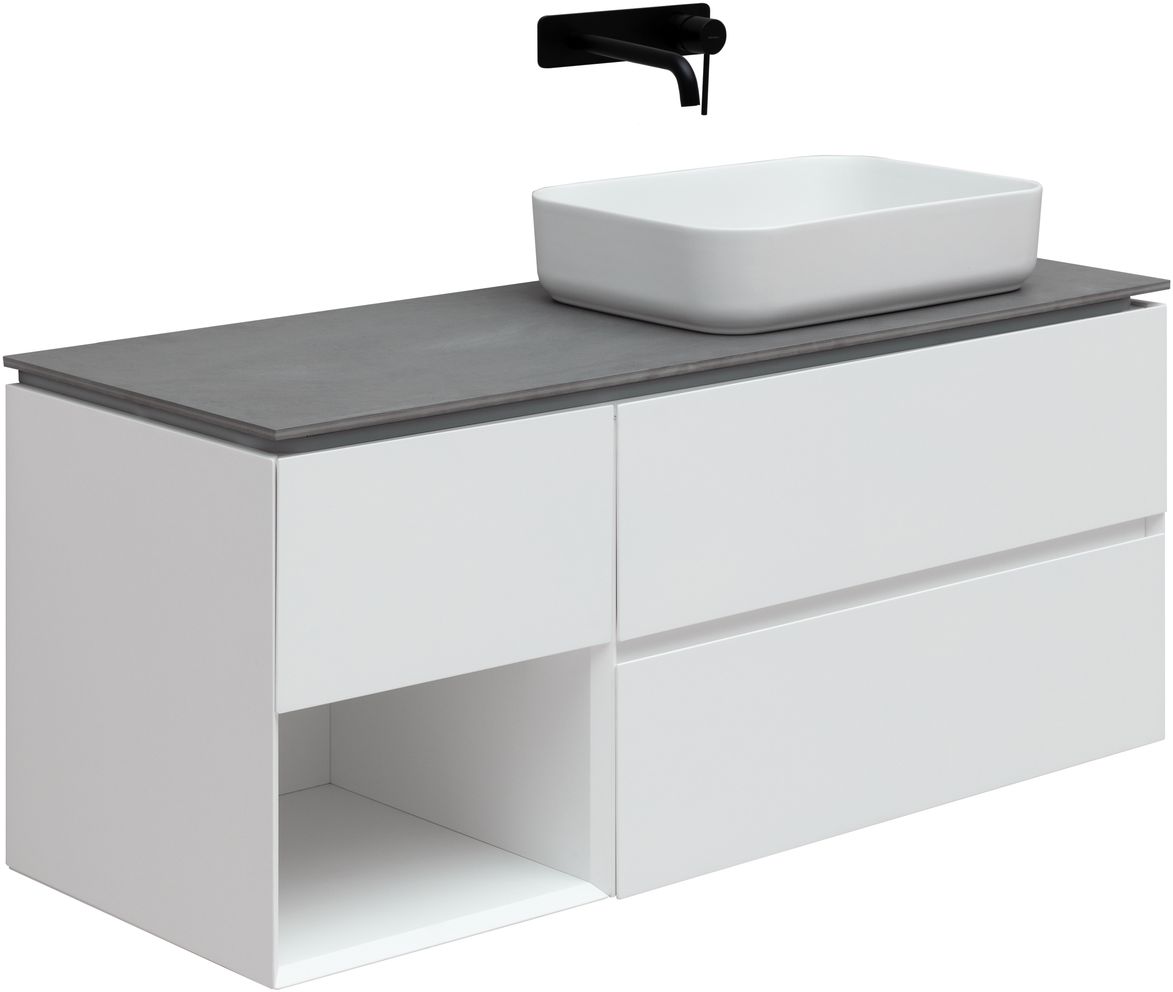 Тумба под раковину Allen Brau Infinity 119.2x45.6x51 см белый 1.21007.WM