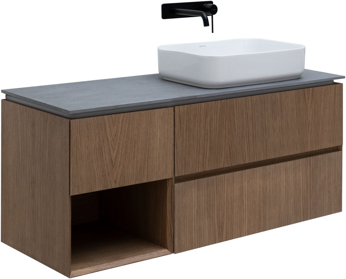 Тумба под раковину Allen Brau Infinity 119.2x45.6x51 см дуб 1.21007.NO