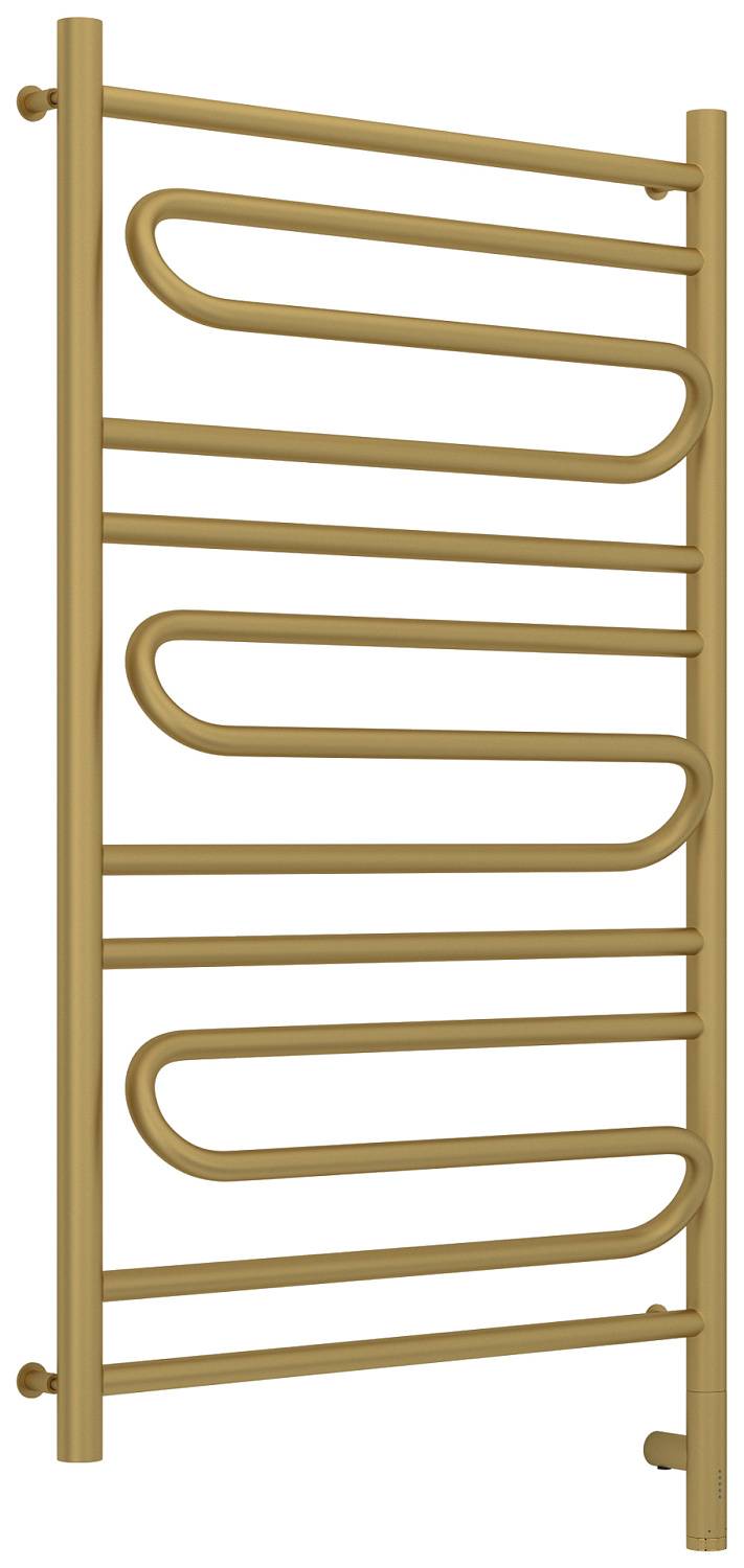 Полотенцесушитель электрический Сунержа Элегия 3.0 632x1124 мм правый матовое золото 032-5819-1060