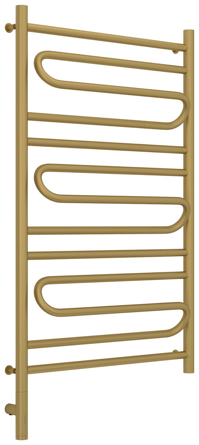 Полотенцесушитель электрический Сунержа Элегия 3.0 632x1124 мм левый матовое золото 032-5818-1060