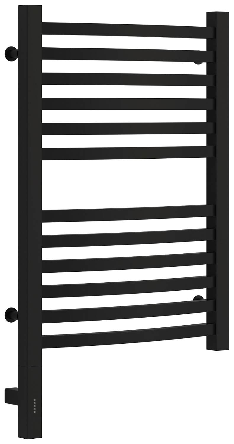 Полотенцесушитель электрический Сунержа Аркус 3.0 430x720 мм левое подключение матовый черный 31-5704-6040