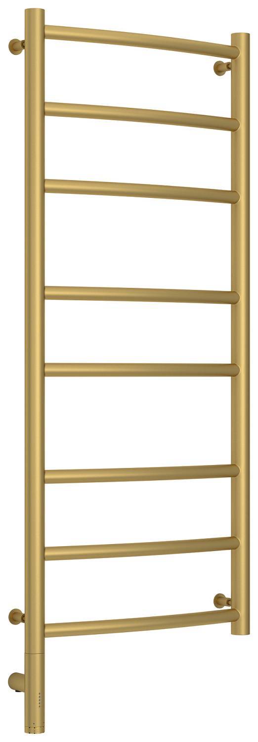 Полотенцесушитель электрический Сунержа Галант 3.0 432x1124 мм левый матовое золото 032-5800-1040