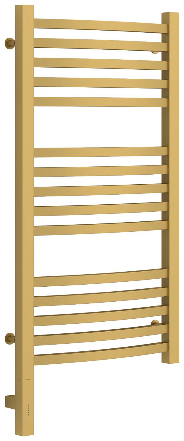 Полотенцесушитель электрический Сунержа Аркус 3.0 430x920 мм левое подключение матовое золото 032-5704-8040