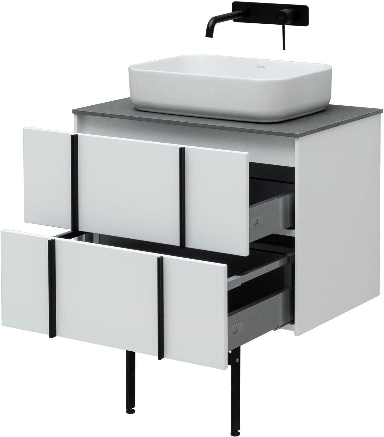 Тумба под раковину Allen Brau Reality 70x46.2x50 см белый 1.32004.WM