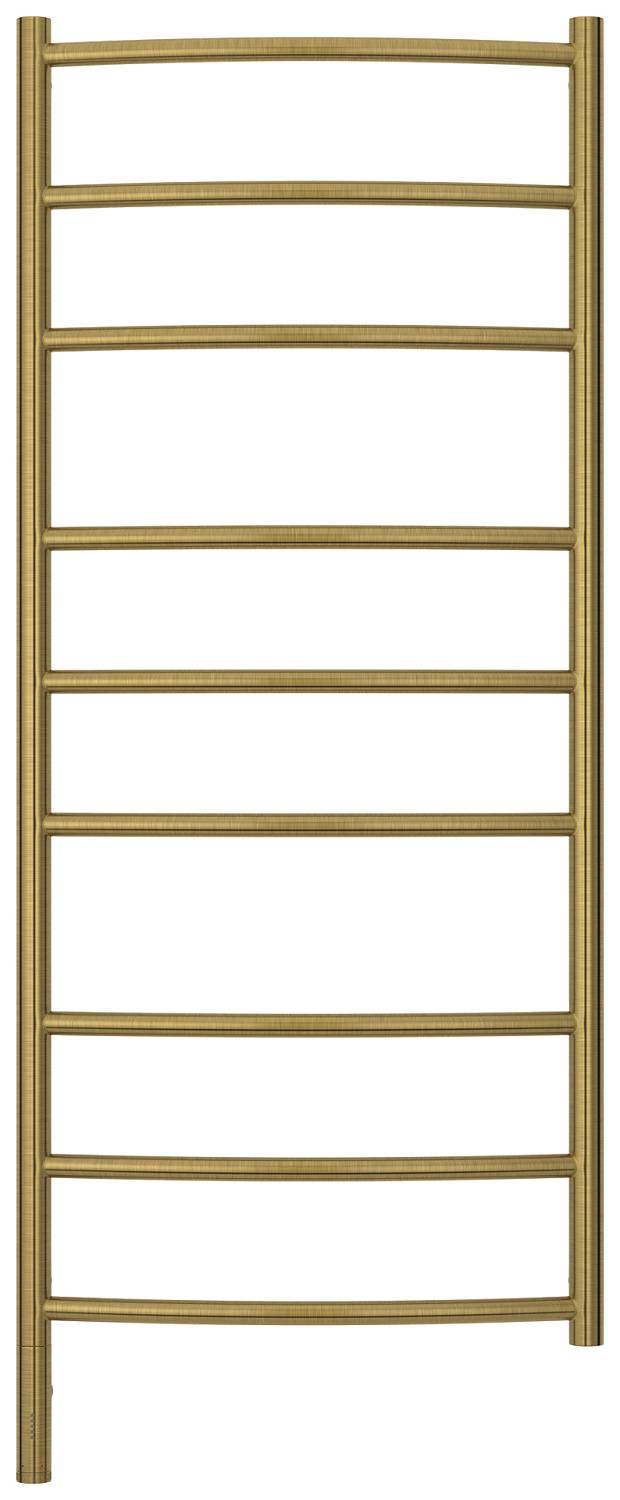 Полотенцесушитель электрический Сунержа Галант 3.0 532x1324 мм левый состаренная латунь 051-5800-1250