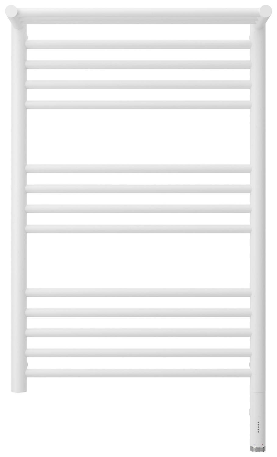 Полотенцесушитель электрический Сунержа Богема 3.0 с 1 полкой 532x924 мм правый матовый белый 30-5807-8050