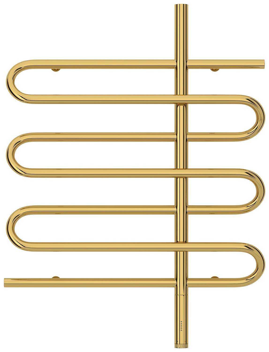 Полотенцесушитель электрический Сунержа Эпатаж 3.0 608x800 мм правый золото 03-5851-8060