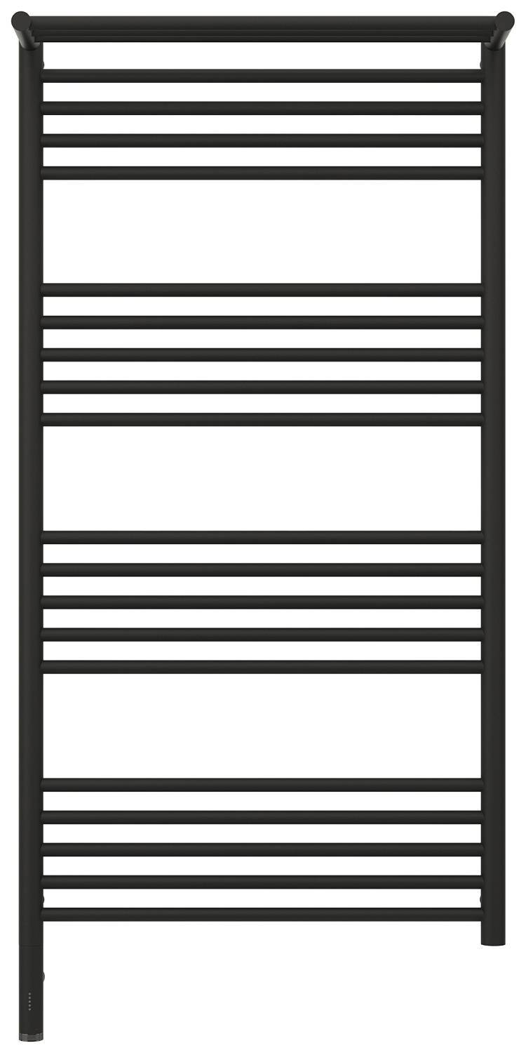 Полотенцесушитель электрический Сунержа Богема 3.0 с 1 полкой 63.2x132.4 см левый темный титан муар 15-5806-1260