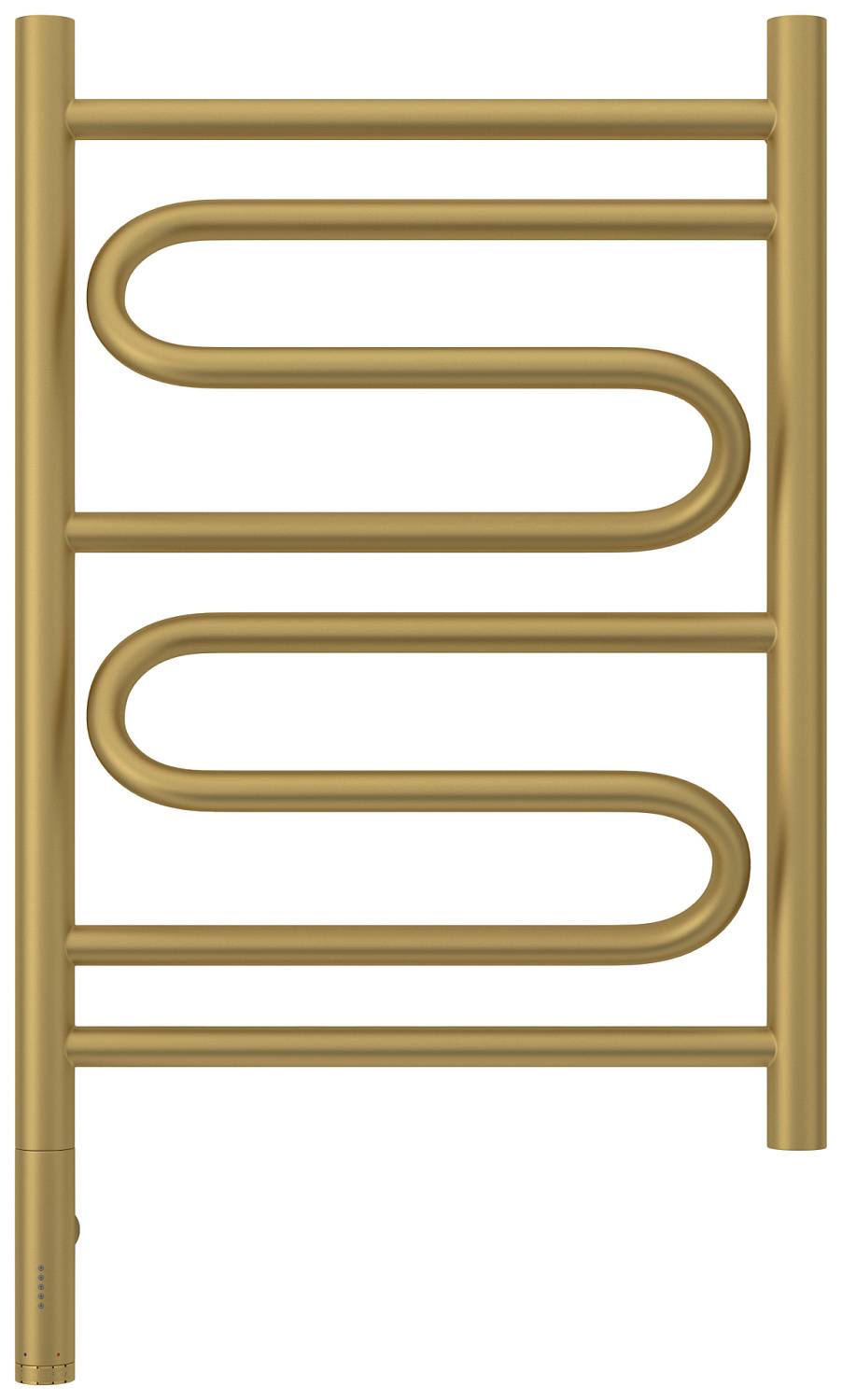 Полотенцесушитель электрический Сунержа Элегия 3.0 432x724 мм левый матовое золото 032-5818-6040