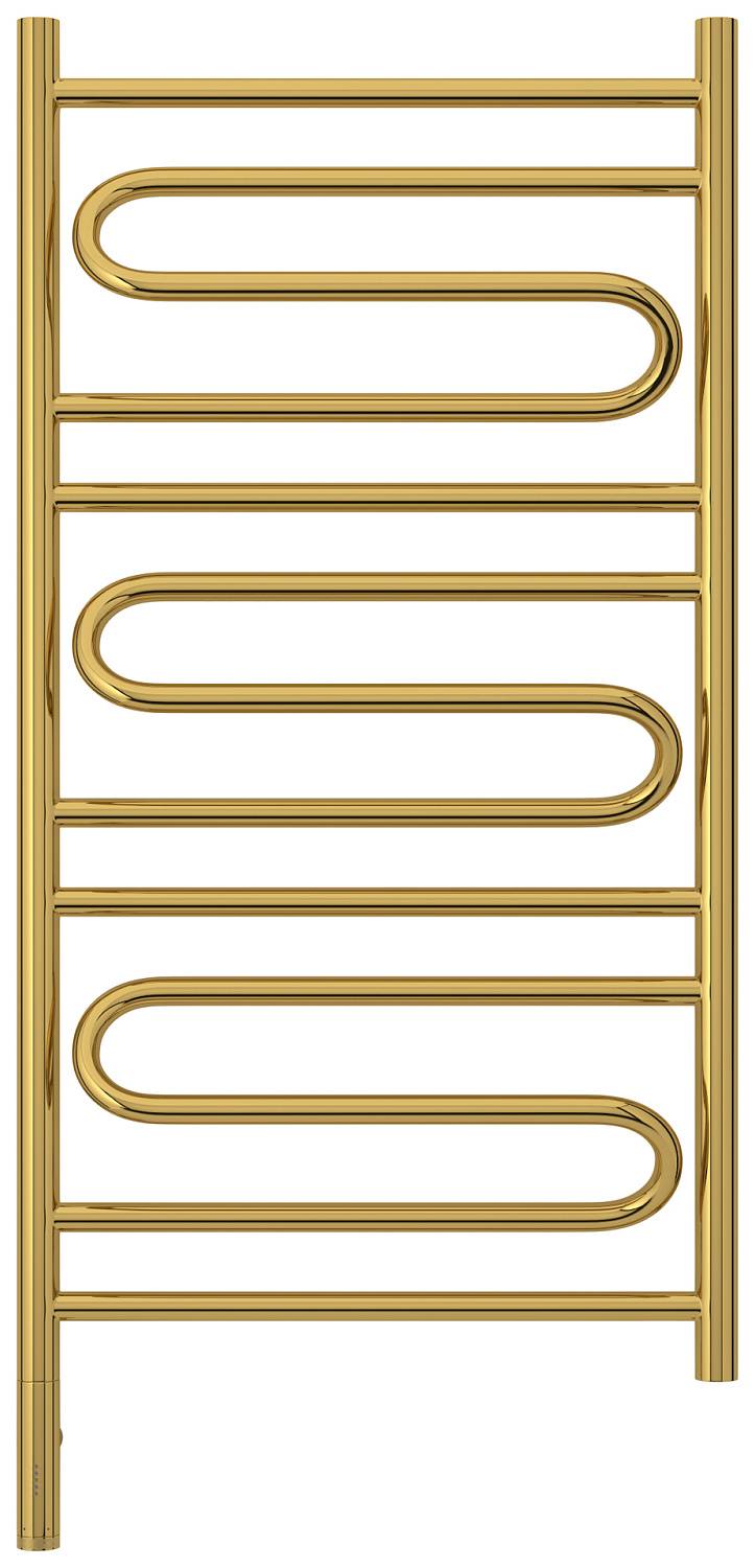 Полотенцесушитель электрический Сунержа Элегия 3.0 532x1124 мм левый золото 03-5818-1050