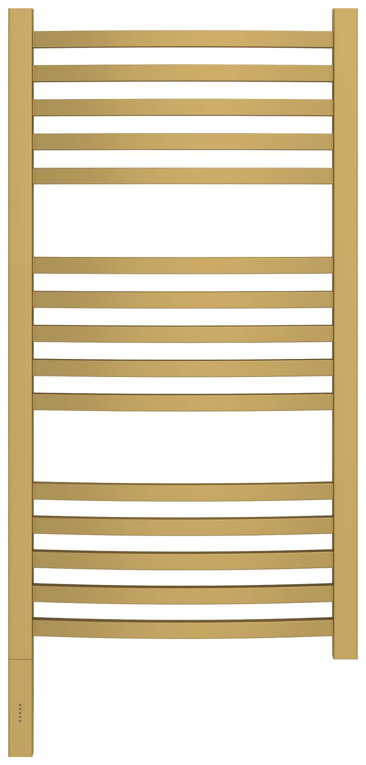 Полотенцесушитель электрический Сунержа Аркус 3.0 430x920 мм левое подключение матовое золото 032-5704-8040