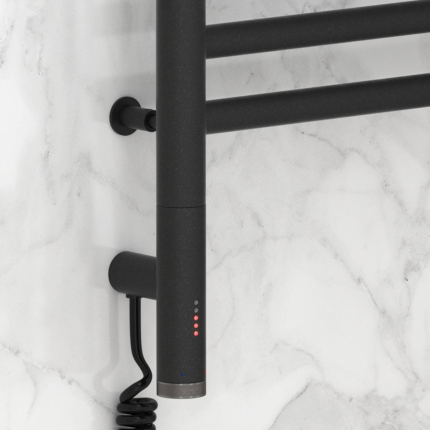 Полотенцесушитель электрический Сунержа Элегия 3.0 532x1324 мм левый темный титан муар 15-5818-1250