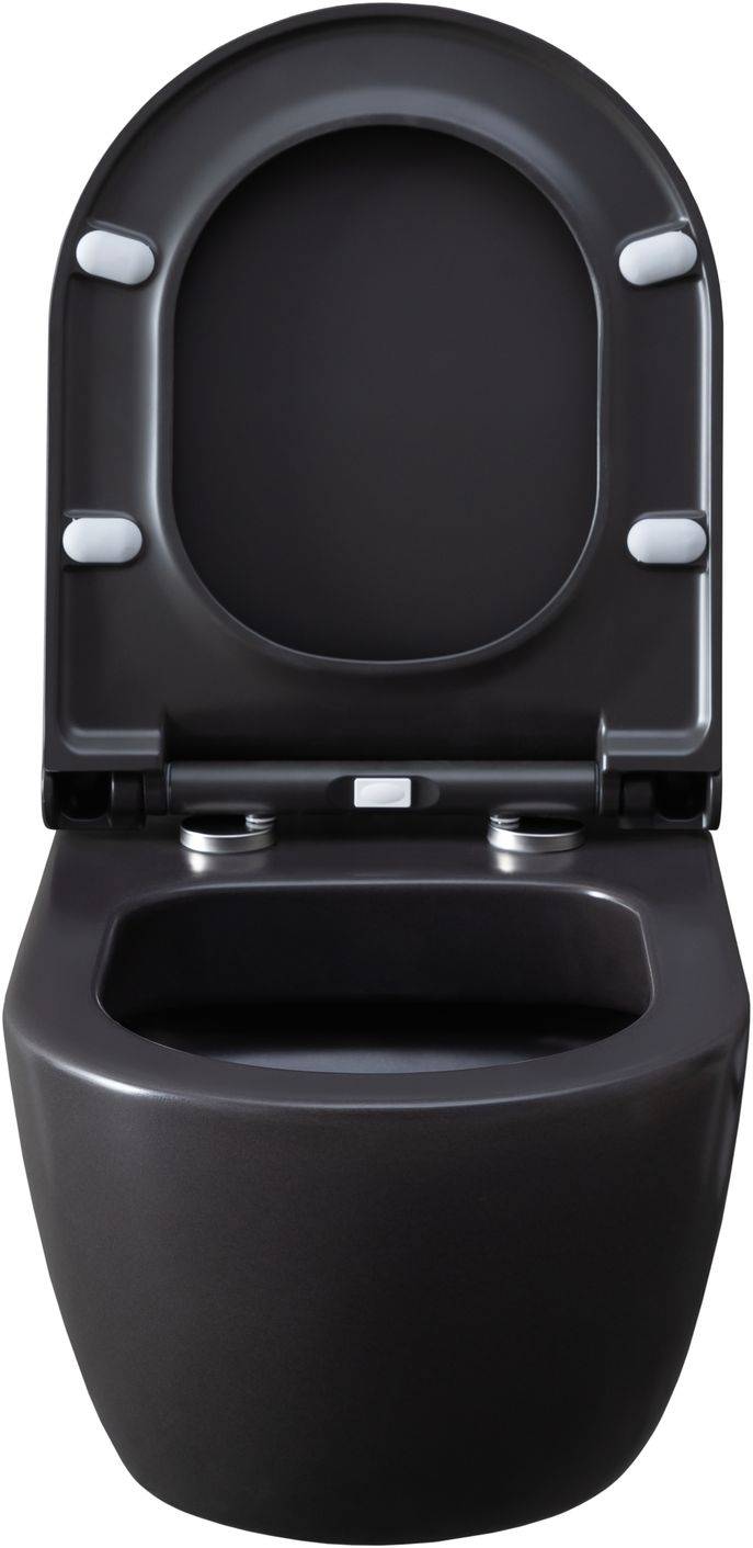 Чаша подвесного унитаза Allen Brau Priority 36х54.5х33 см серый 4.31001.AN