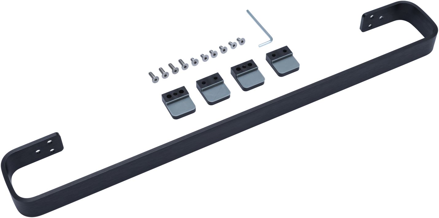 Рейлинг для полотенцесушителя Allen Brau Infinity черный браш 8.21007.BBA-2