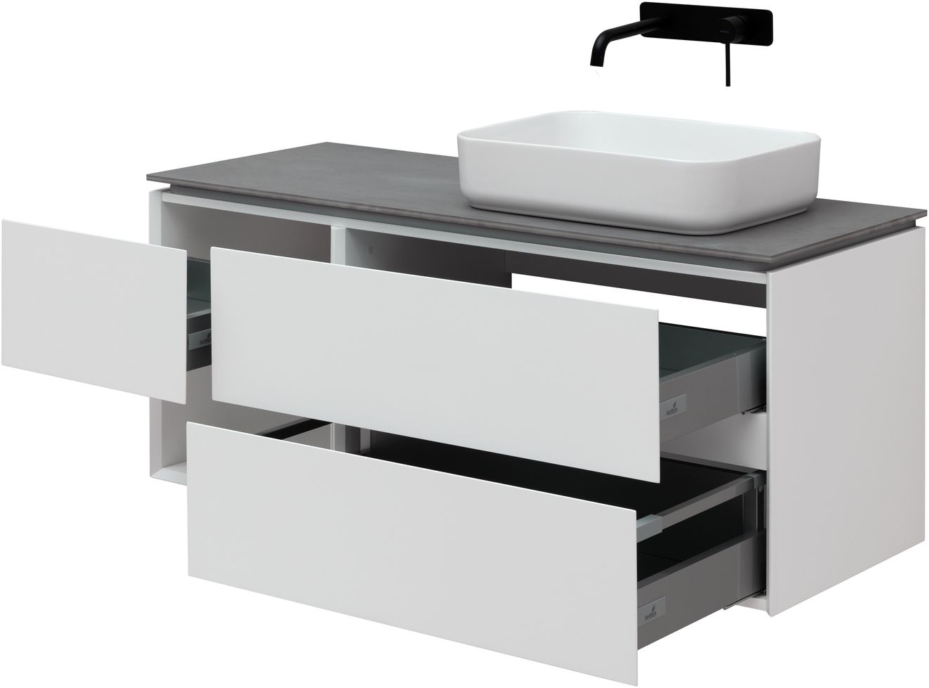 Тумба под раковину Allen Brau Infinity 119.2x45.6x51 см белый 1.21007.WM