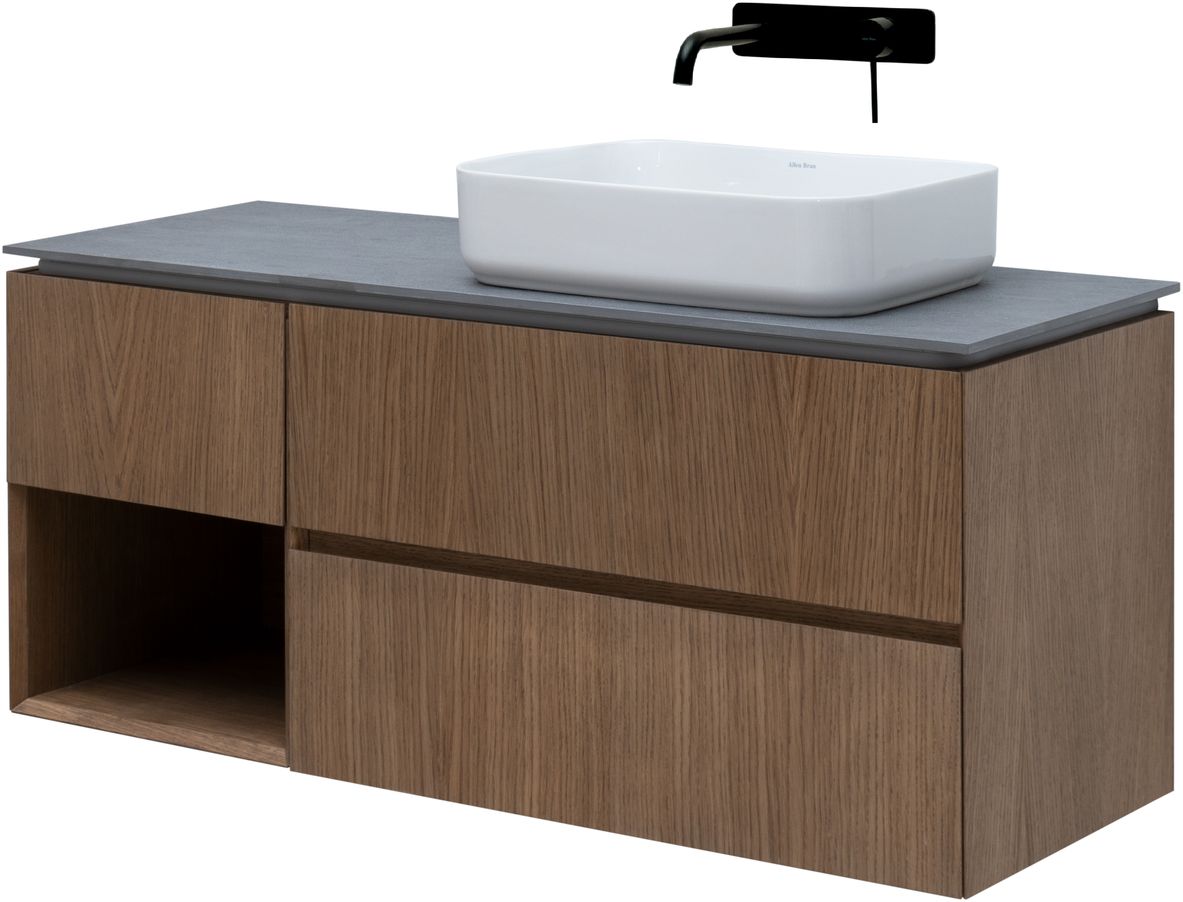 Тумба под раковину Allen Brau Infinity 119.2x45.6x51 см дуб 1.21007.NO