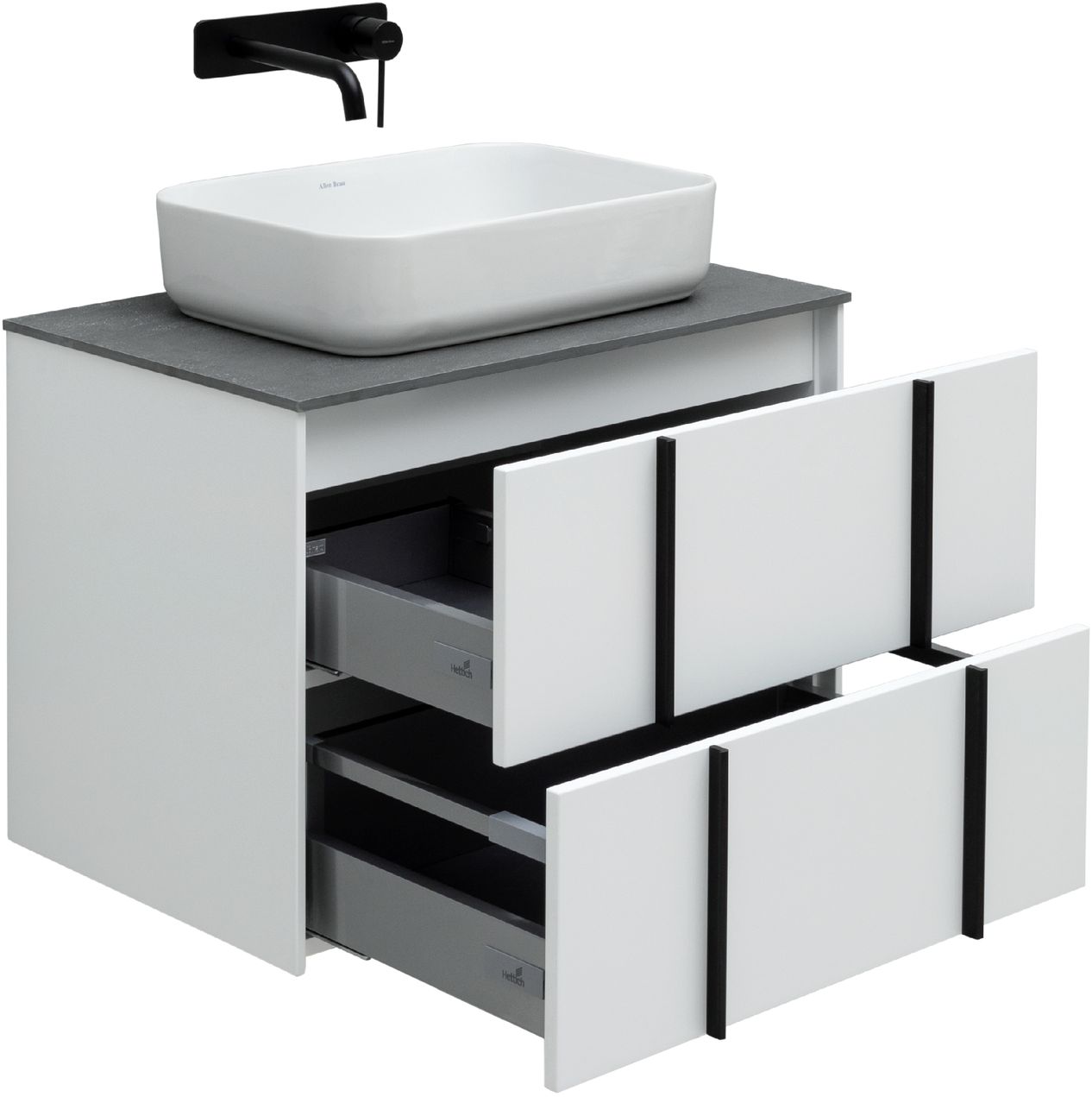 Тумба под раковину Allen Brau Reality 70x46.2x50 см белый 1.32004.WM