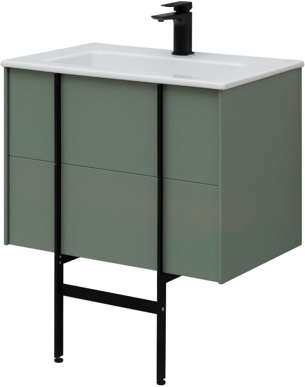 Тумба под раковину Allen Brau Reality 70x46.2x50 см олива 1.32004.CGM