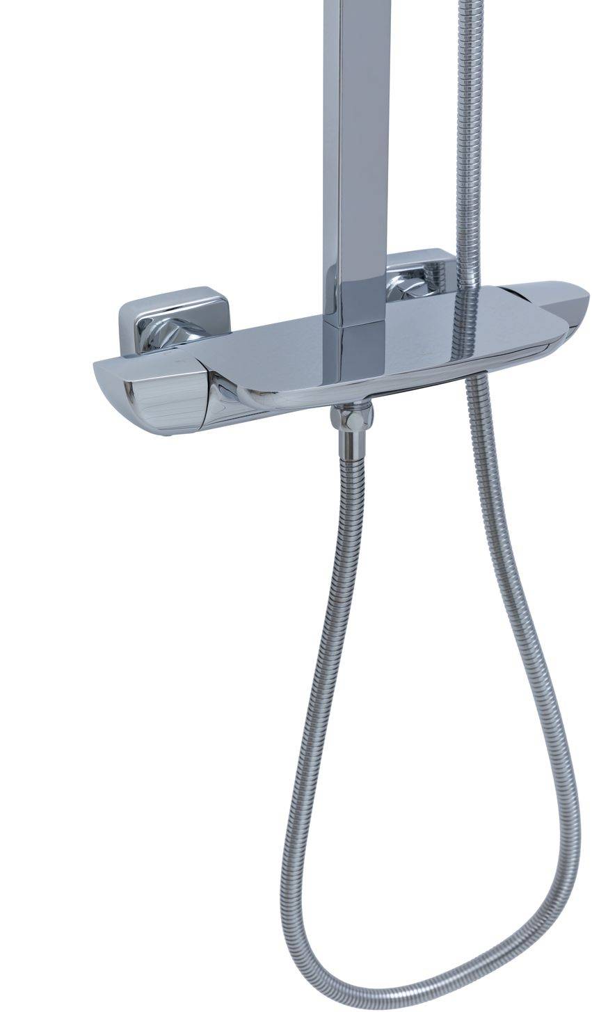 Душевая стойка Allen Brau Infinity 29.2x47 см хром 5.21030-00