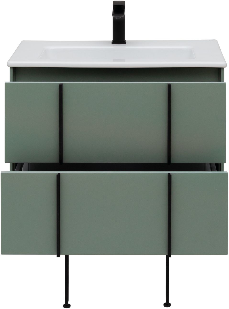 Тумба под раковину Allen Brau Reality 70x46.2x50 см олива 1.32004.CGM