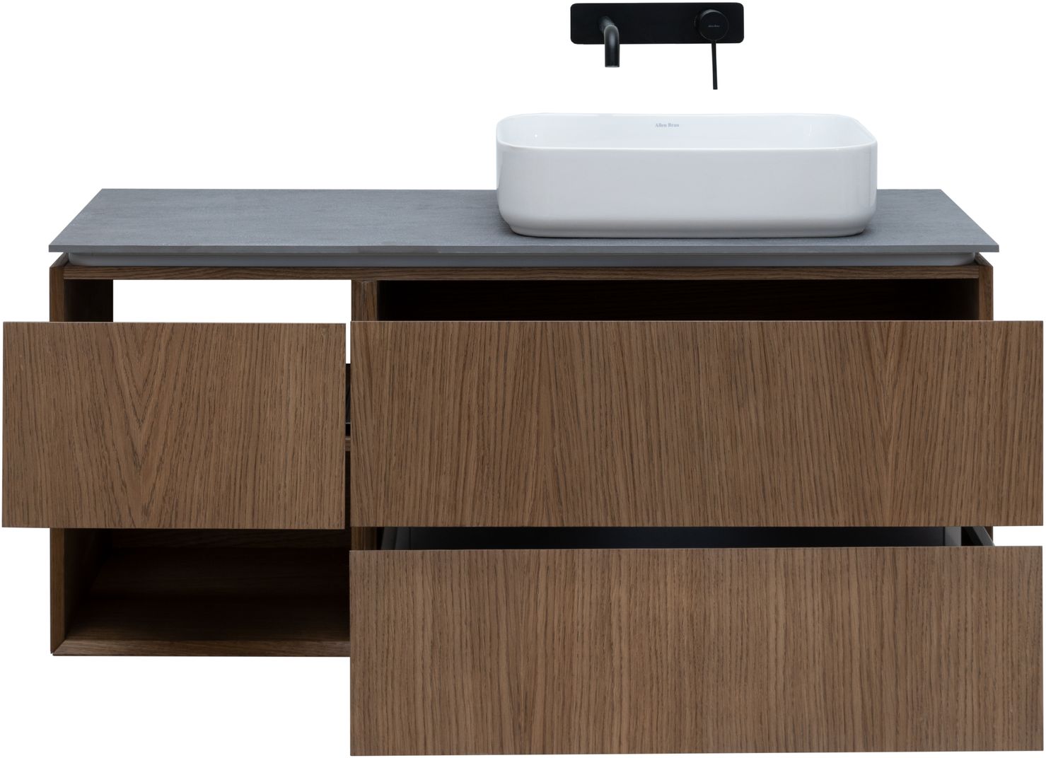 Тумба под раковину Allen Brau Infinity 119.2x45.6x51 см дуб 1.21007.NO