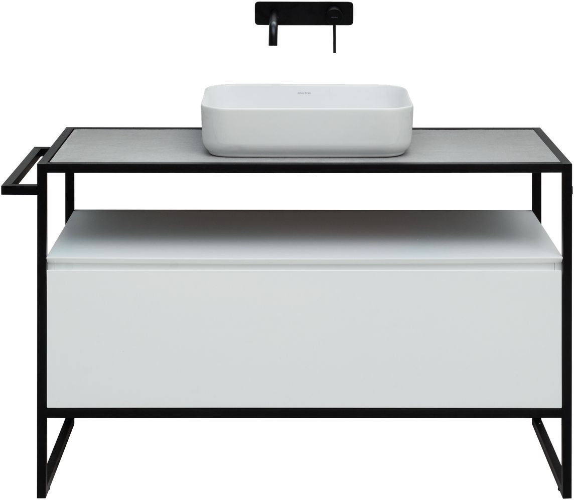 Тумба под раковину Allen Brau Priority 120x45x75 см белый 1.31004.WM