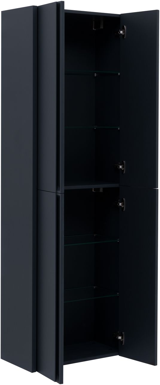 Шкаф-пенал подвесной Allen Brau Fantasy 60x32.2x180 см антрацит матовый 1.11008.AM