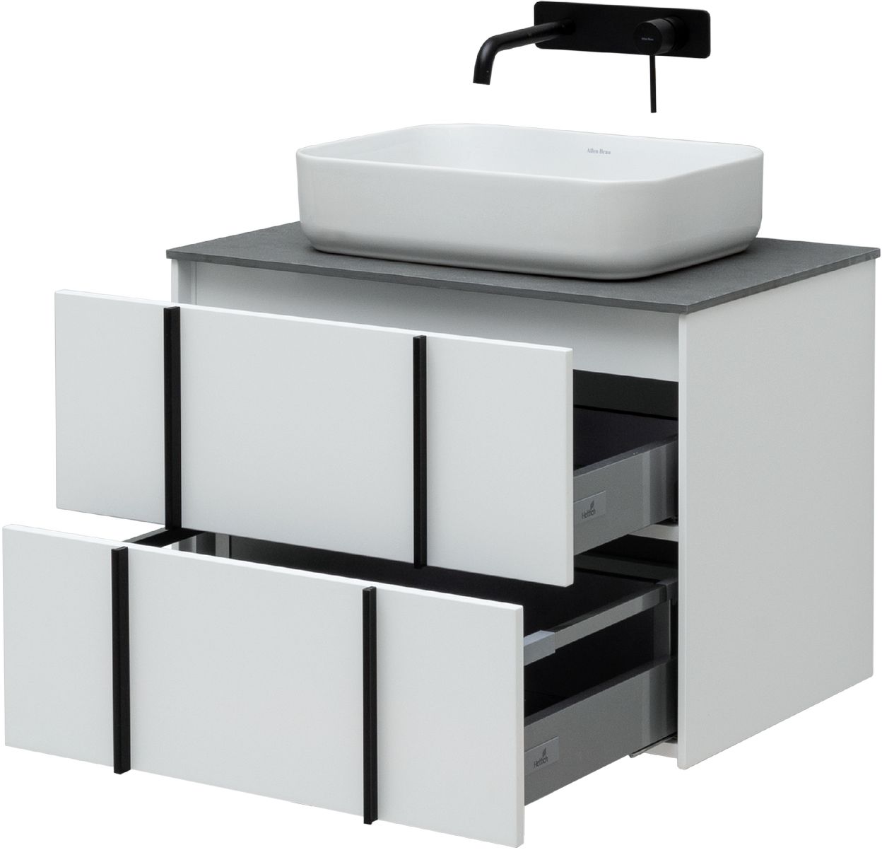Тумба под раковину Allen Brau Reality 70x46.2x50 см белый 1.32004.WM