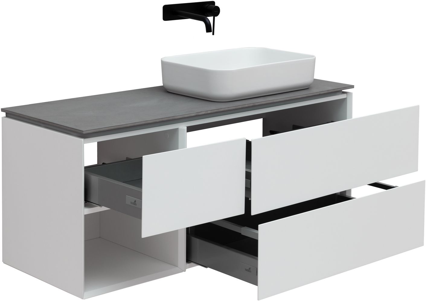 Тумба под раковину Allen Brau Infinity 119.2x45.6x51 см белый 1.21007.WM