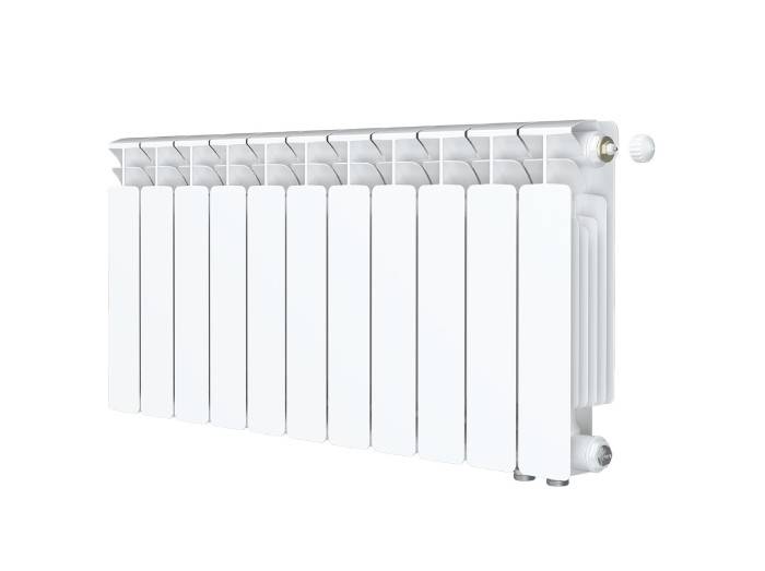 Радиатор биметаллический RIFAR Base Ventil 350 11 секций нижнее правое подключение RBV3511R